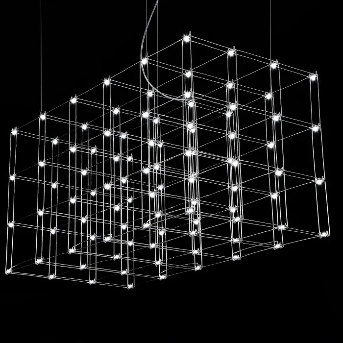 Люстра Quasar Cosmos Square LED pendant light 120/60/60