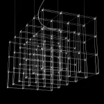 Люстра Quasar Cosmos Square LED pendant light 120/60/60