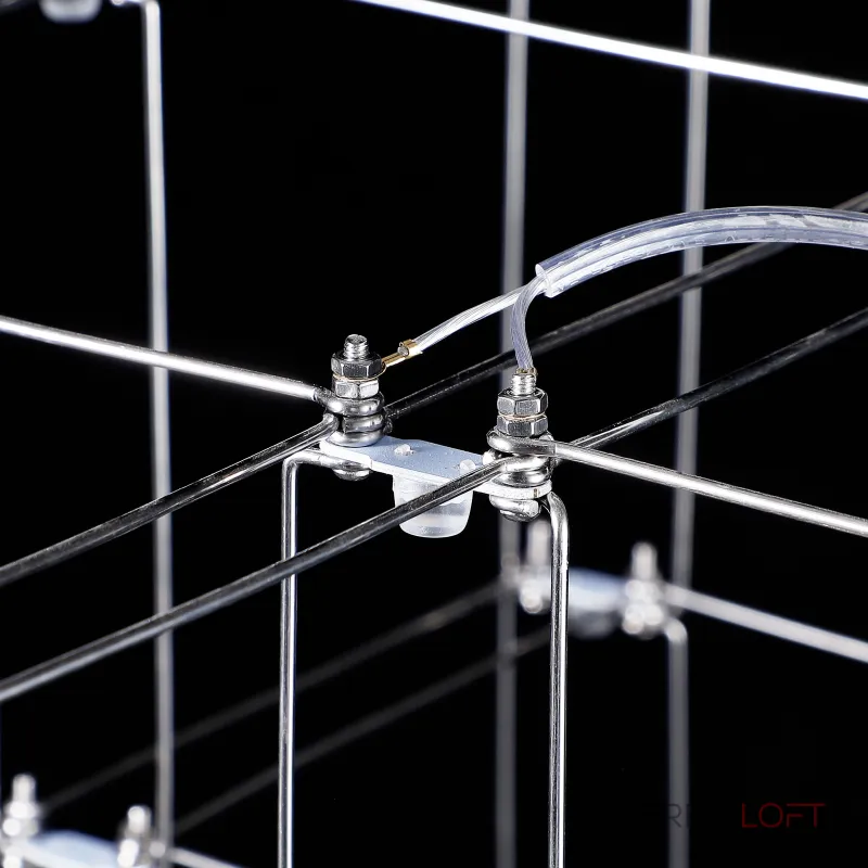 Подвесная люстра Quasar Cosmos Square LED pendant light 75/75/150 Подвесная люстра Quasar Cosmos Square LED pendant light 75/75/150