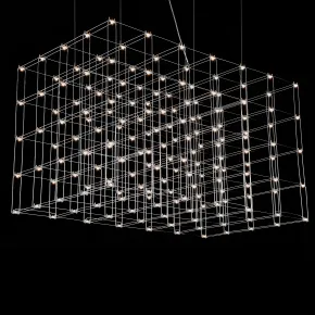 Подвесная люстра Quasar Cosmos Square LED pendant light 80/80/140 Подвесная люстра Quasar Cosmos Square LED pendant light 80/80/140