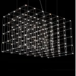 Люстра Quasar Cosmos Square LED pendant light 80/80/140