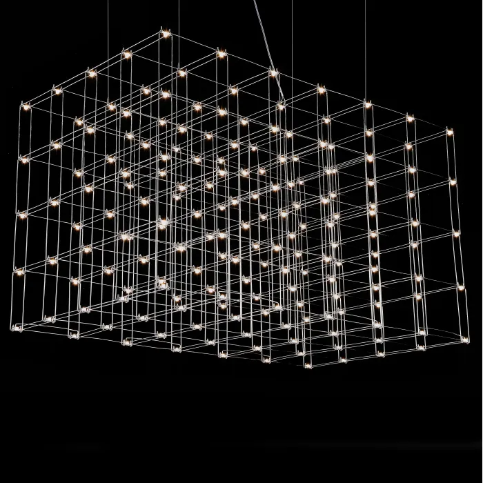 Люстра Quasar Cosmos Square LED pendant light 80/80/140