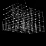 Люстра Quasar Cosmos Square LED pendant light 80/80/140