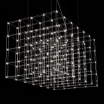 Люстра Quasar Cosmos Square LED pendant light 80/80/140