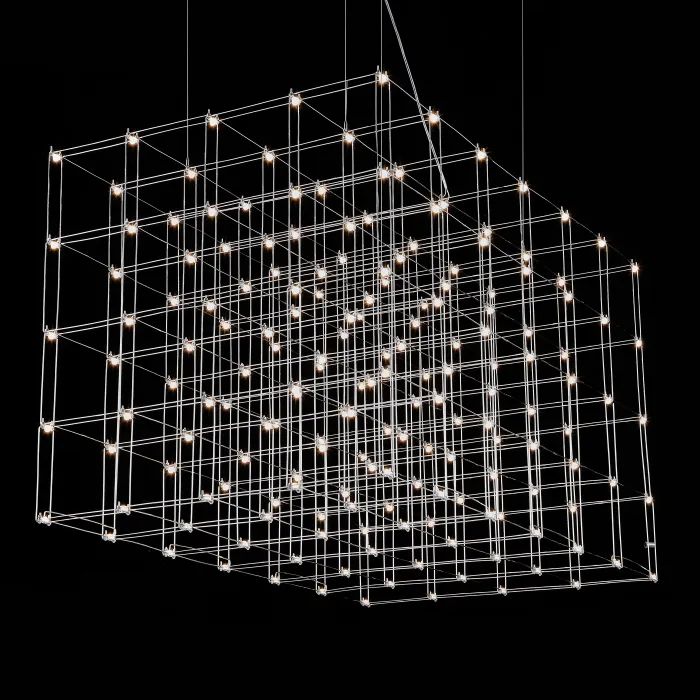 Люстра Quasar Cosmos Square LED pendant light 80/80/140