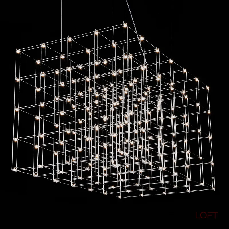 Подвесная люстра Quasar Cosmos Square LED pendant light 75/75/150 Подвесная люстра Quasar Cosmos Square LED pendant light 75/75/150