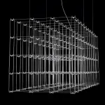 Люстра Quasar Cosmos Square LED pendant light 80/80/200