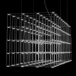 Люстра Quasar Cosmos Square LED pendant light 80/80/200