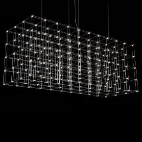 Подвесная люстра Quasar Cosmos Square LED pendant light 80/80/200 Подвесная люстра Quasar Cosmos Square LED pendant light 80/80/200