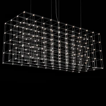 Люстра Quasar Cosmos Square LED pendant light 80/80/200