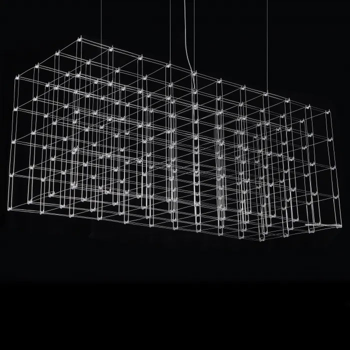 Люстра Quasar Cosmos Square LED pendant light 80/80/200