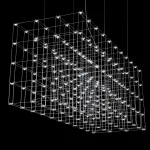 Люстра Quasar Cosmos Square LED pendant light 80/80/200