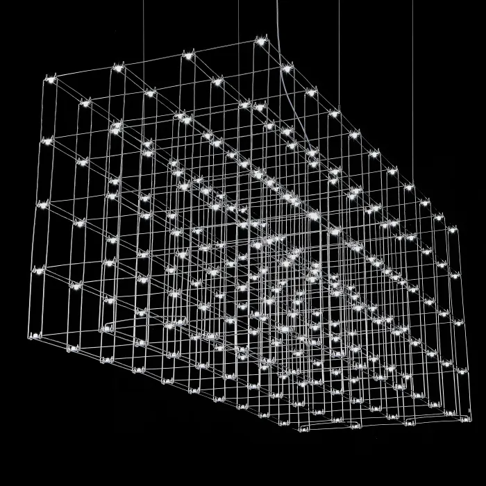 Люстра Quasar Cosmos Square LED pendant light 80/80/200