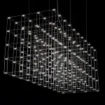 Люстра Quasar Cosmos Square LED pendant light 80/80/200
