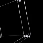 Люстра Quasar Cosmos Square LED pendant light 200/100/100