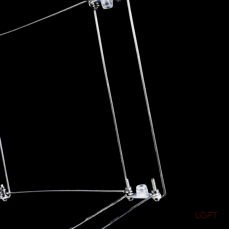 Подвесная люстра Quasar Cosmos Square LED pendant light 75/75/150 Подвесная люстра Quasar Cosmos Square LED pendant light 75/75/150