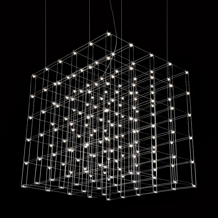 Люстра Quasar Cosmos Square LED pendant light 100/100/100
