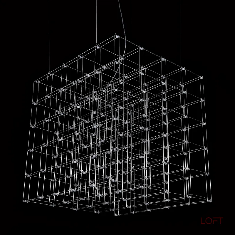 Подвесная люстра Quasar Cosmos Square LED pendant light 100/100/100 Подвесная люстра Quasar Cosmos Square LED pendant light 100/100/100