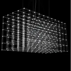 Подвесная люстра Quasar Cosmos Square LED pendant light 200/100/100 Подвесная люстра Quasar Cosmos Square LED pendant light 200/100/100