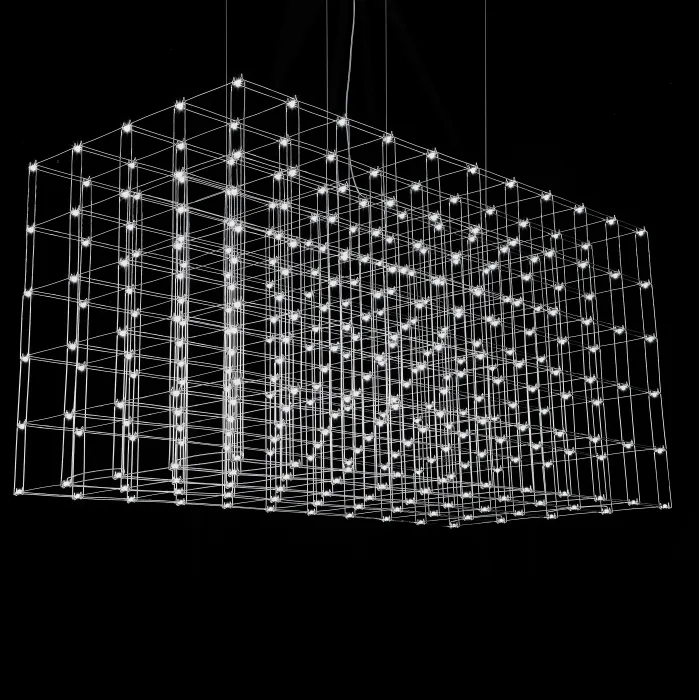 Люстра Quasar Cosmos Square LED pendant light 200/100/100