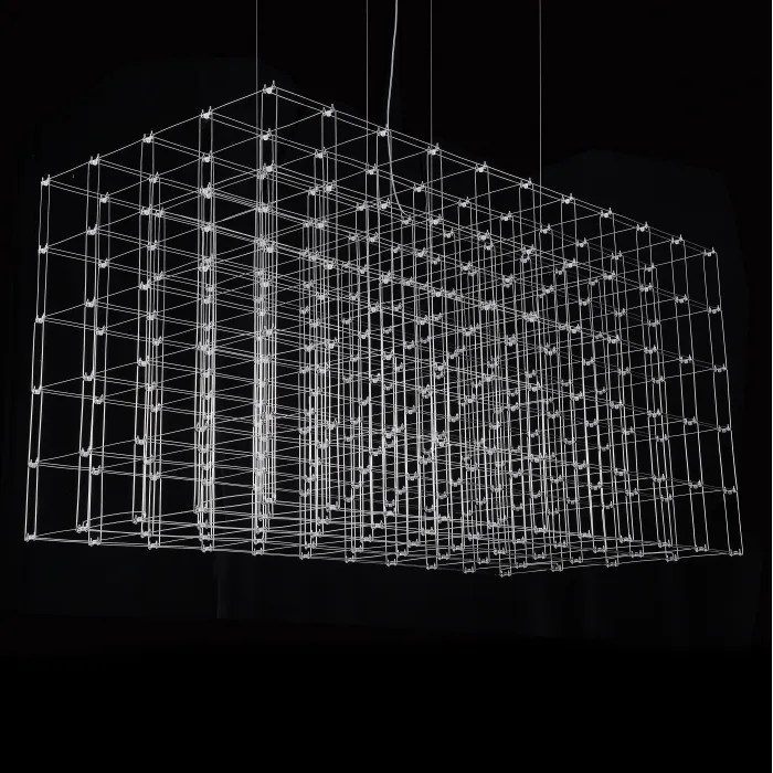 Люстра Quasar Cosmos Square LED pendant light 200/100/100