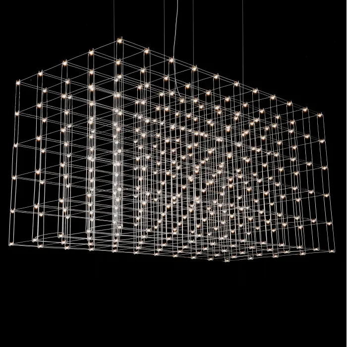 Люстра Quasar Cosmos Square LED pendant light 200/100/100