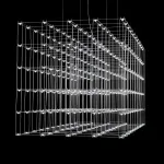 Люстра Quasar Cosmos Square LED pendant light 200/100/100