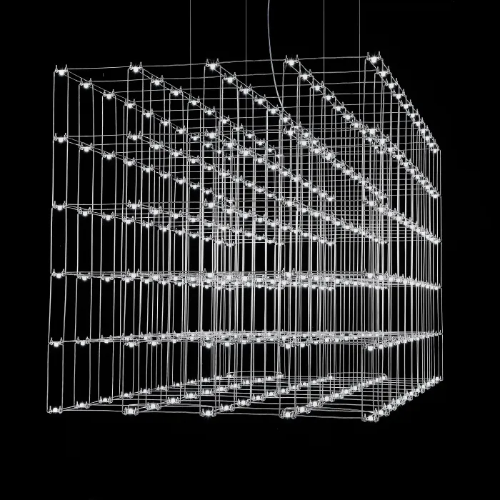 Люстра Quasar Cosmos Square LED pendant light 200/100/100