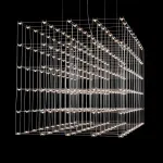 Люстра Quasar Cosmos Square LED pendant light 200/100/100