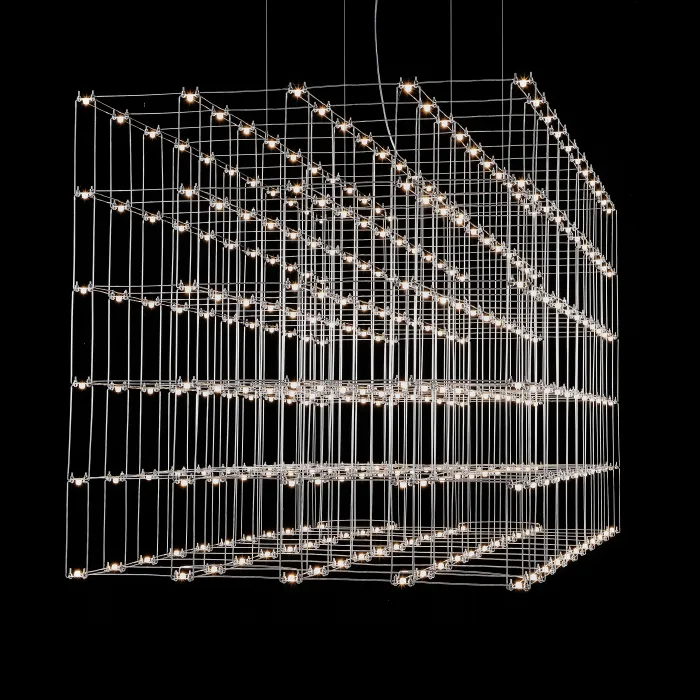 Люстра Quasar Cosmos Square LED pendant light 200/100/100