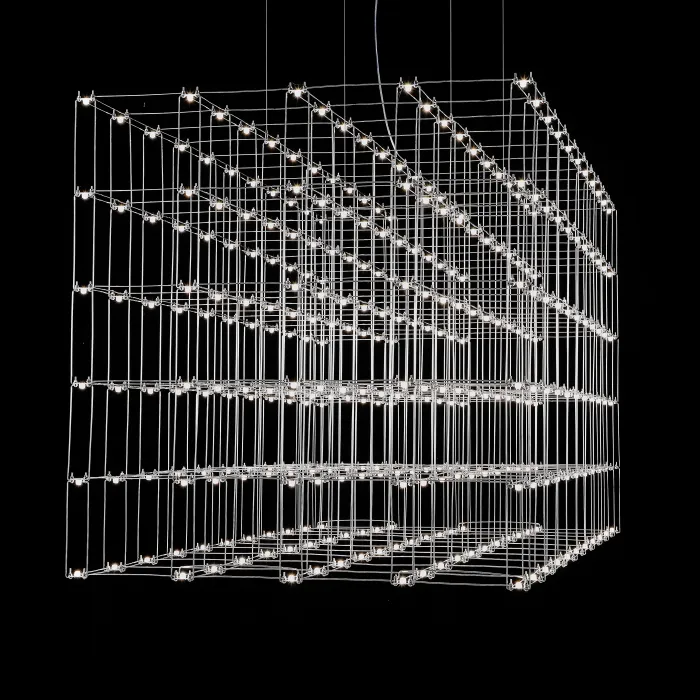 Люстра Quasar Cosmos Square LED pendant light 200/100/100