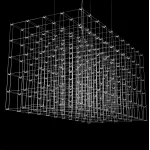 Люстра Quasar Cosmos Square LED pendant light 200/100/100