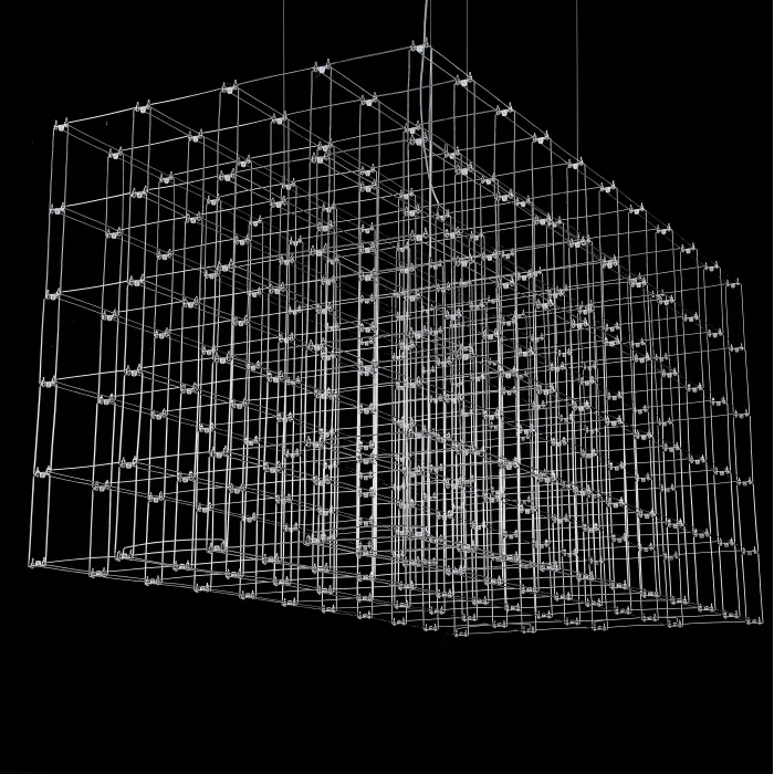 Люстра Quasar Cosmos Square LED pendant light 200/100/100