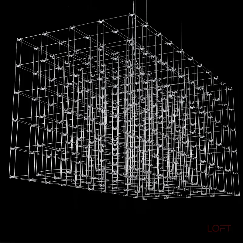 Подвесная люстра Quasar Cosmos Square LED pendant light 200/100/100 Подвесная люстра Quasar Cosmos Square LED pendant light 200/100/100