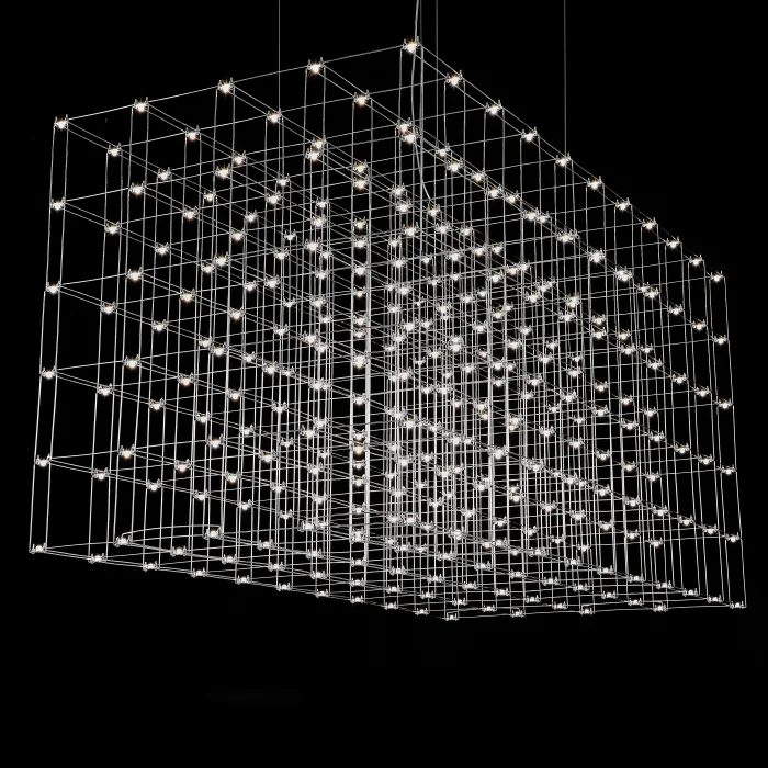 Люстра Quasar Cosmos Square LED pendant light 200/100/100