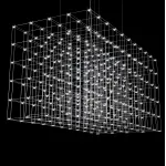 Люстра Quasar Cosmos Square LED pendant light 200/100/100