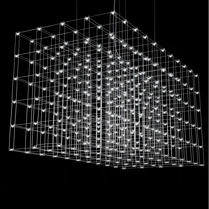 Люстра Quasar Cosmos Square LED pendant light 200/100/100