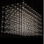 Люстра Quasar Cosmos Square LED pendant light 200/100/100