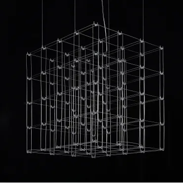 Люстра Quasar Cosmos Square LED pendant light 80/80/80