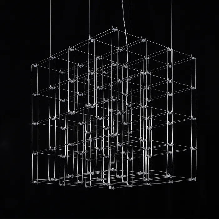 Люстра Quasar Cosmos Square LED pendant light 80/80/80