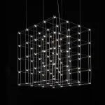 Люстра Quasar Cosmos Square LED pendant light 80/80/80