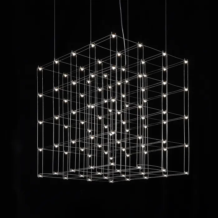 Люстра Quasar Cosmos Square LED pendant light 80/80/80