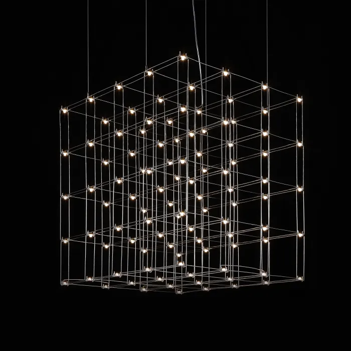 Люстра Quasar Cosmos Square LED pendant light 80/80/80