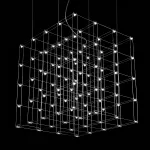 Люстра Quasar Cosmos Square LED pendant light 80/80/80