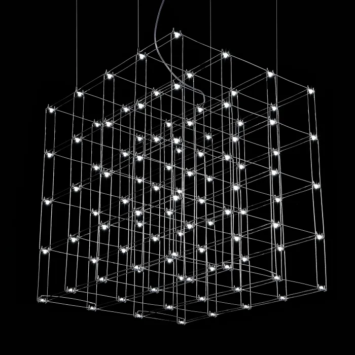 Люстра Quasar Cosmos Square LED pendant light 80/80/80