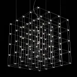 Люстра Quasar Cosmos Square LED pendant light 80/80/80