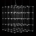 Люстра Quasar Cosmos Square LED pendant light 80/80/80