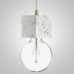 Подвесной светильник MARMOR VELDI Nero designed in 2015 White от ImperiumLoft