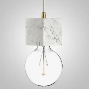 Подвесной светильник MARMOR VELDI Nero designed in 2015 White