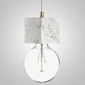 Подвесной светильник MARMOR VELDI Nero designed in 2015 White